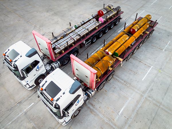 Trasporto lingotti e tondoni: la competenza di TCF Rosignoli Logistics per carichi eccezionali