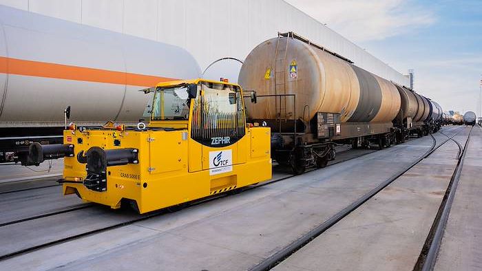 Our new electric shunter