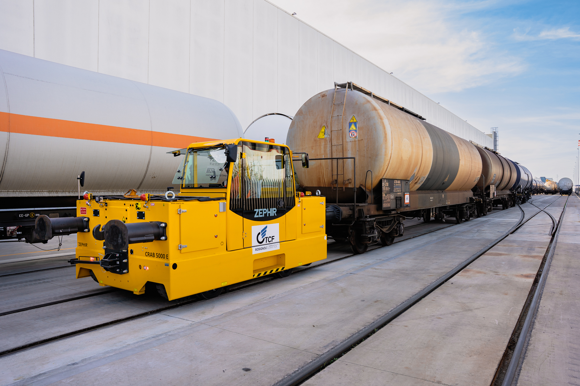 Our new electric shunter